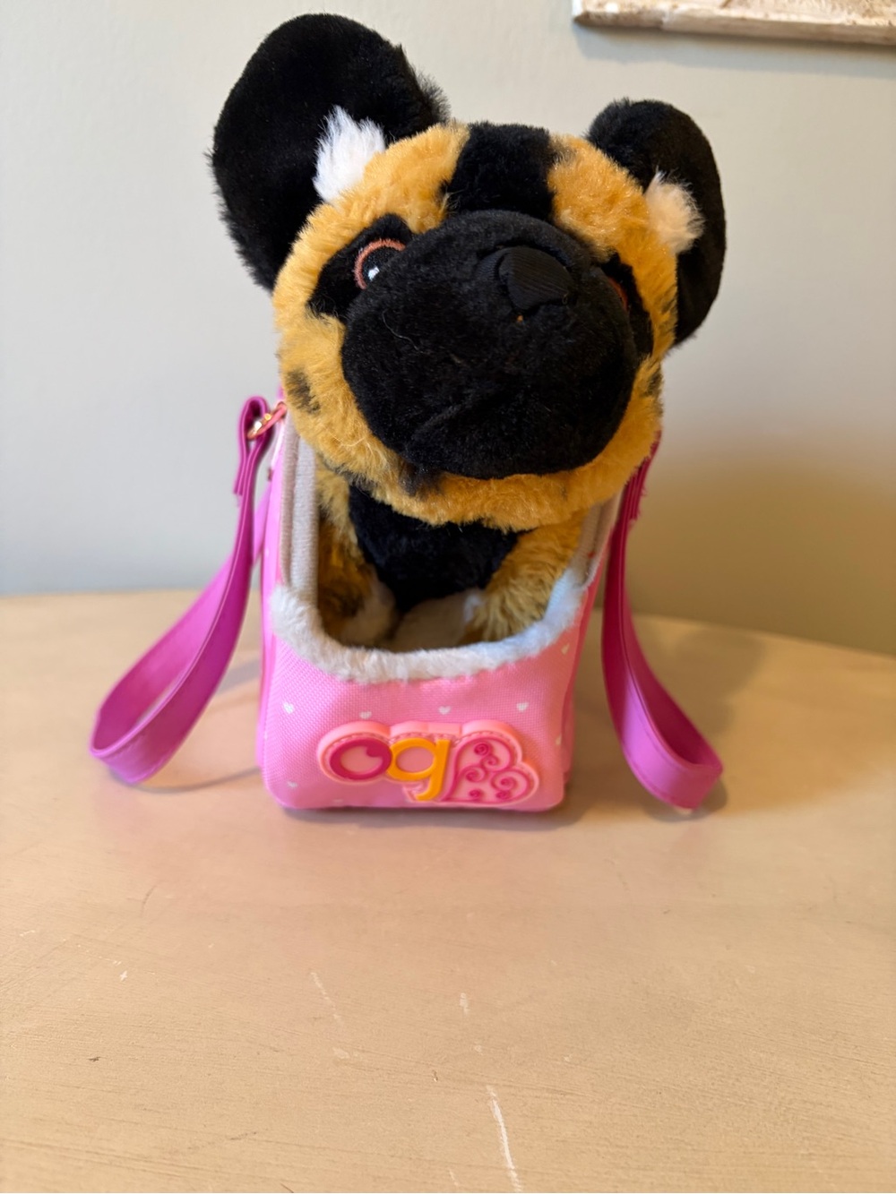 Our Generation Pet Carrier Purse With Plush Dog